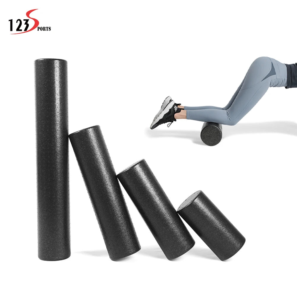 Black High Density Solid Epp Yoga Foam Roller for Bodybuilding and Relaxing