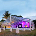 1500 People Clear Roof Wedding Tents for Sale With Glass Wall