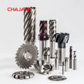CHAJANE OEM Customized Solid Carbide End Mill Non-Standard 2/3/4/6 Flutes CNC HRC55 Tin/AlTin Coating 3-Year Warranty High-Speed