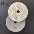 4inch 100mm Wet Dry Diamond Polishing Pads For Granite Marble Stone China Factory Polish Resin Pads