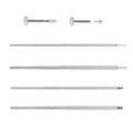 HENGSEN Classic Disposable Gold/Silver Plated Stainless Steel Threadless Piercing Taper Insertion Pin Body Wedding Gift Party