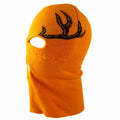 Double Layer Acrylic One Hole Cycling Skiing Knitted Winter Warm Face Ski Mask Balaclava Jacquard Letter Pattern Custom Fishing