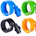 Chain Combination Bicycle Cable Padlock Custom 4 Digit Lock for Bicycle Bike