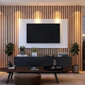 Factory Direct 3D WPC Wall Panels and Grating Ceiling Natural Antisepsis Interior Home Decoration for Apartment