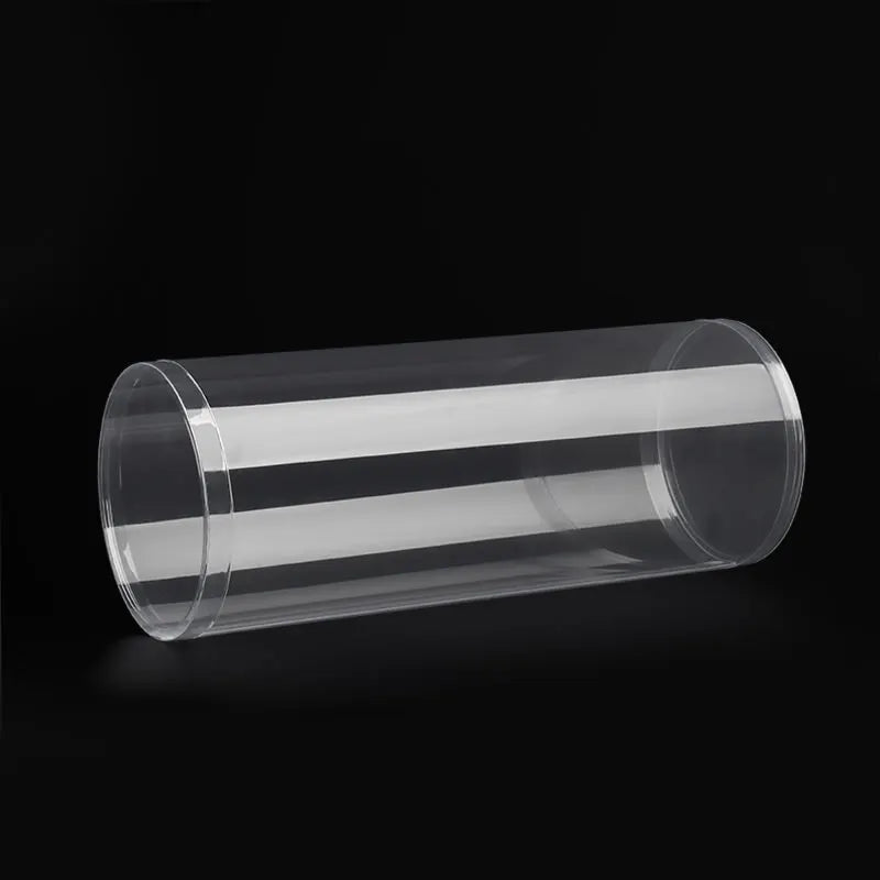 Wholesale Transparent Round Tube PET PVC Cylinder Box Plastic Clear Cylinder Packaging Box