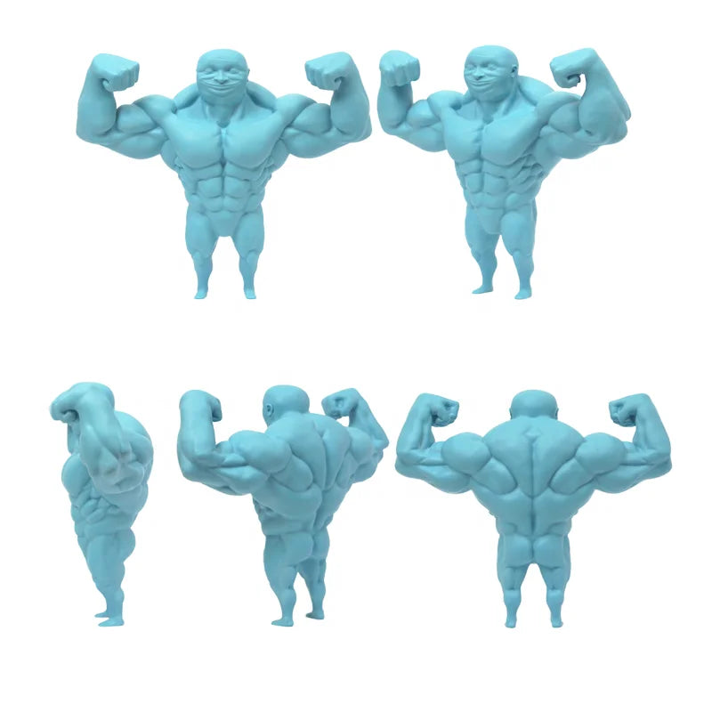 Make Plastic PVC Resin Material 3D Printing Cartoon Anime Toys Figurine Custom Design Mini Vinyl Toy Action Figure MegaBDM