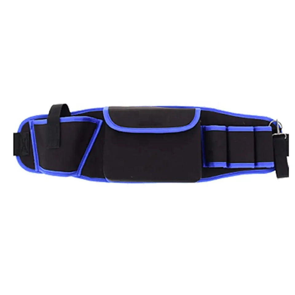Portable Multifunctional Woodworking Electrician Tool Waist Belt Pack Waterproof Storage Bag for Electric Drill and Wrench Tools