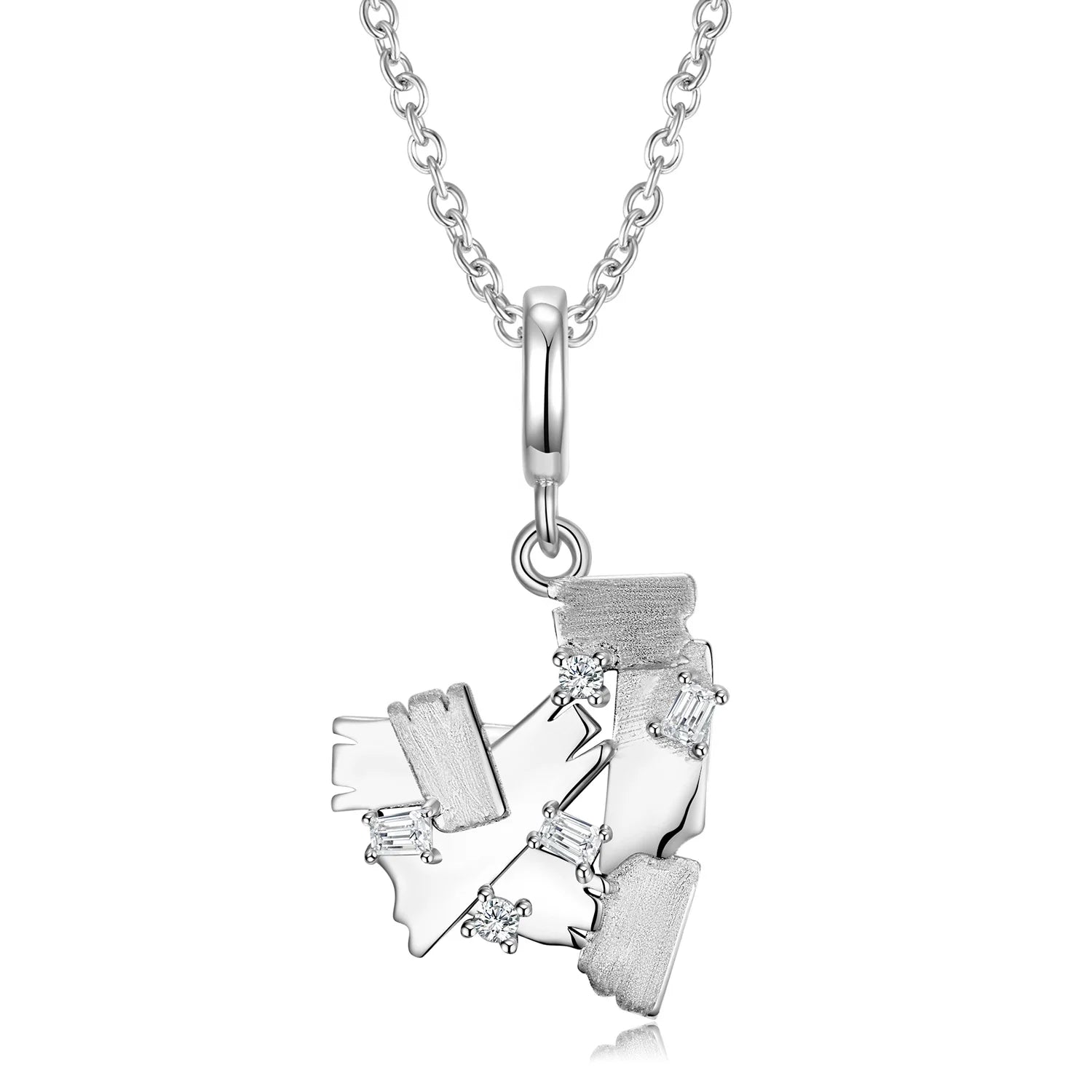 Sew up Planks Pendants for Necklace Authentic 925 Sterling Silver Necklaces Jewelry New Design Women Men Fashion Jewelry Making