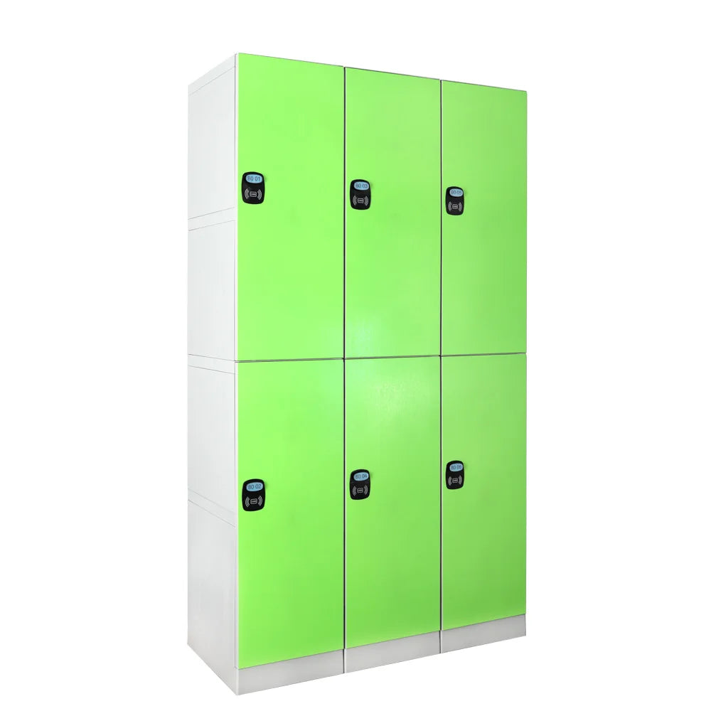 ABS Plastic Student Locker with Electronic or Combination Lock for Office School & Gym Clothing Storage Unit