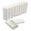 Travel Size Empty Wind-up Container White Black Clear TUbe with Flat Top Cap for Homemade Cosmetics Lipstick Stick Deodorant