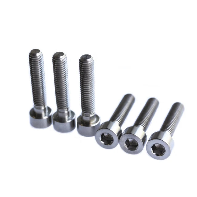 Factory Wholesale DIN912 Titanium Allen Bolt GR5 Ti Hexagon Socket Head Cap Screw M3 M4 M5 M6 M8 M10 M12 M14 M16