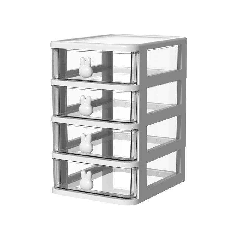 Multi-functional Plastic Drawer Desktop Home Office Make up Organizer Storage Skincare Box Eco Friendly Cosmetic Containers