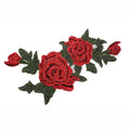 Factory Wholesale Flower Patches Embroidery Iron on Custom Patch