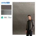 Direct Manufacturer Sale New Synthetic 0.4MM Thickness PU Fabric Stock Leather for Clothing Garments Outdoor and Dress Use