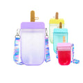 300ml Fashion Popsicle Shape Cute Ice Cream Reusable Children Kids Water Bottle