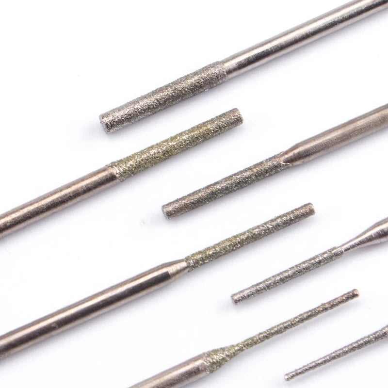 Extended Jade Drilling Needle Wenwan Accessories Jade Amber Beeswax Drill Bit Diamond Drilling Needle