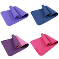 Yiwu Free Shipping Eco-Friendly Custom Logo Foldable Tpe PVC Yoga & Pilate Mat Cheap 6-8mm Thick Printed Pattern