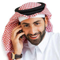 African Male Head Wraps Kafiya Keffiyeh Headband Arabic Muslim Head Scarf With Arab Aqel Rope Mens Turban Saudi Headdress