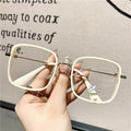 2023 Unisex Anti-Blue Light Optical Frame Lunettes Anti-Lumiere Bleue Gray Anti-Reflective Photo Lunette