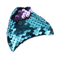 Hot Sale Cartoon Embroidery Effect Rainbow and Multiple Colors Two Sides Sequins Party Costume Ball Cat Ears DIY for Headbands