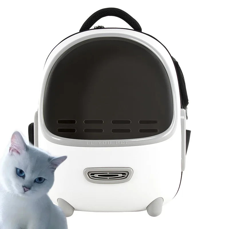 Innovation Design ABS Outdoor Travel Luxury Sustainable and Comfortable Lightweight Ventilated Space Capsule Pet Backpack