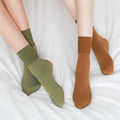 New Cute Floral Pattern Crew Socks Breathable 100% Acrylic Sports & Daily Use Socks