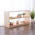 Montessori Modern Wooden Book Display Shelf for Bedroom or School Children's Toy Cabinet Made of Plywood