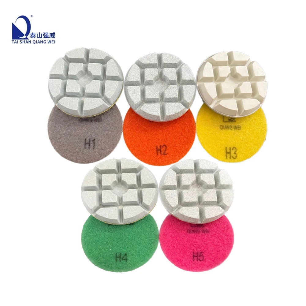 80mm Aggressive 3inch Diamond Floor Polishing Pads for Concrete MegaBDM