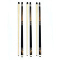 Premium Quality Leather Grip Top Canadian Maple Wood 58inch  1/2-pc Billiard Pool Cue with 12.5 mm Tip for Sale