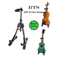 GS620 Yinyu DDP RTS Adjustable Ukulele Violin Stand with Secure Hook for Home Studio Practice and Secure Instrument Storage