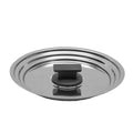 Tomatto CO202224 Universal Eco-friendly Multisize Lid Bakelite Knob Stainless Steel Polished 20-24cm Pan Pot Metal