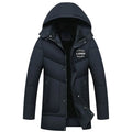 Hot Selling Winter Outdoor Thick Bubble Coat Clothes Custom Utility Hoodie Long Puffer Jackets for Men