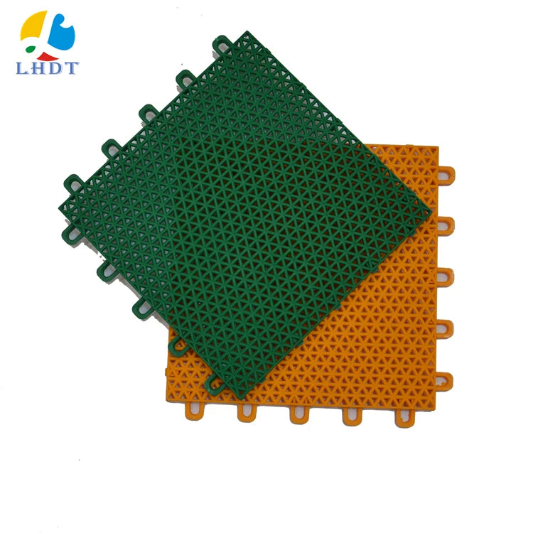 Factory Directly High Quality Plastic Interlocking  Sport Flooring for Outdoor Badminton Court  Tiles
