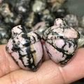 DIY Gems Wholesale Natural Crystal Jade Stone Hazelnut Acorn Pine Nut Stone Carved Fruit