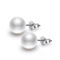 S925 Sterling Silver Freshwater Shell Pearl Stud Earring Gold-Filled Gold Stud for Women Girls Drop Earrings Wedding Occasions