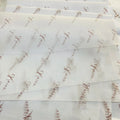 Custom Printed Tissue Wrapping Paper for Gift Packaging Branded Flower Tissue Paper With Own Logo