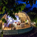 Outdoors Pvc Tent Luxury Yurt Round Camping Dome Hotel Waterproof