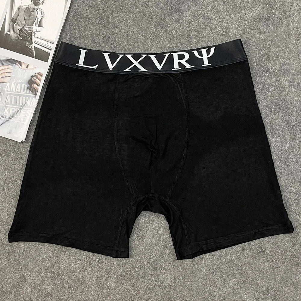OEM Manufacturer Men Brief Underwear Customized Logo Mens Boxer Underwear With Pocket Cotton Boxers