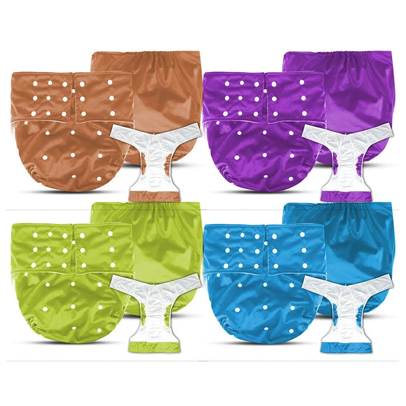 Plus Size One Size Adult Cloth Diaper Wholesale Super Absorbent High Quality Thick Cheap Adult Diaper  for Old People