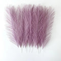 DIY Handmade Pampas Grass Decoration 15.7inch/40cm Artificial Reed for Boho Chic Home and Wedding Arrangement-Light Purple