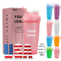 400Ml 600Ml Shaker Protein Bottle Powder Shake Cup Water Bottle Plastic Mixing Cup Body Building Exercise Water Bottle With Ball