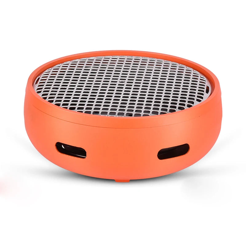 Commercial Korean BBQ Grill 295mm Cast Iron Charcoal Barbecue Yakiniku Restaurant Equipment with Mesh Net