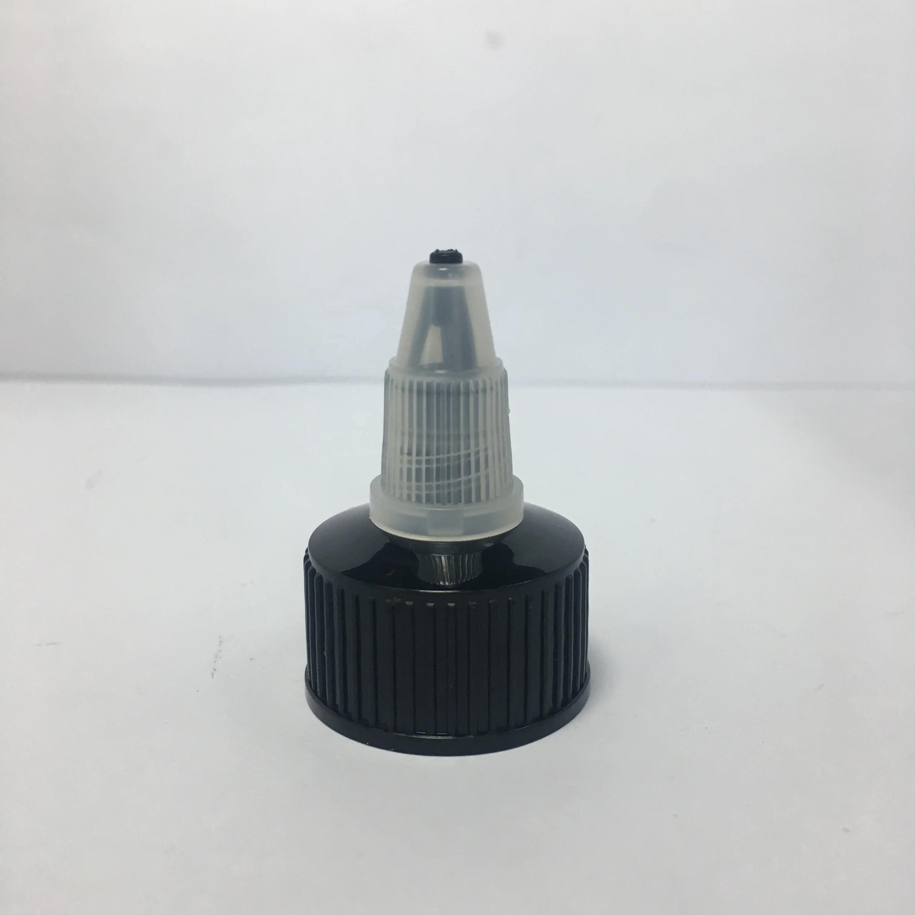 Twist Plastic Oil Bottle Nozzle Ribbed Cap Twist CapTwist Off CapPlastic Twist Bottle Cap 24/410