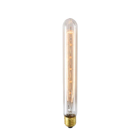 T30-225mm Vintage Edison Lamps E27 Tungsten Light Bulbs with Brass Base