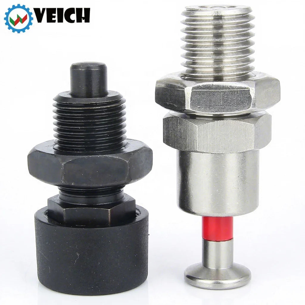 Vech Manufacturer Supply Stainless Steel Press Fit Push Button Index Plungers for Machinery/Equipments Custom Size OEM/ODM
