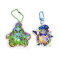 Acrylic Keychain Custom Double Sided Printing Translucent Epoxy Resin Acrylic Keychain Game Character Anime Acrylic Charm With G