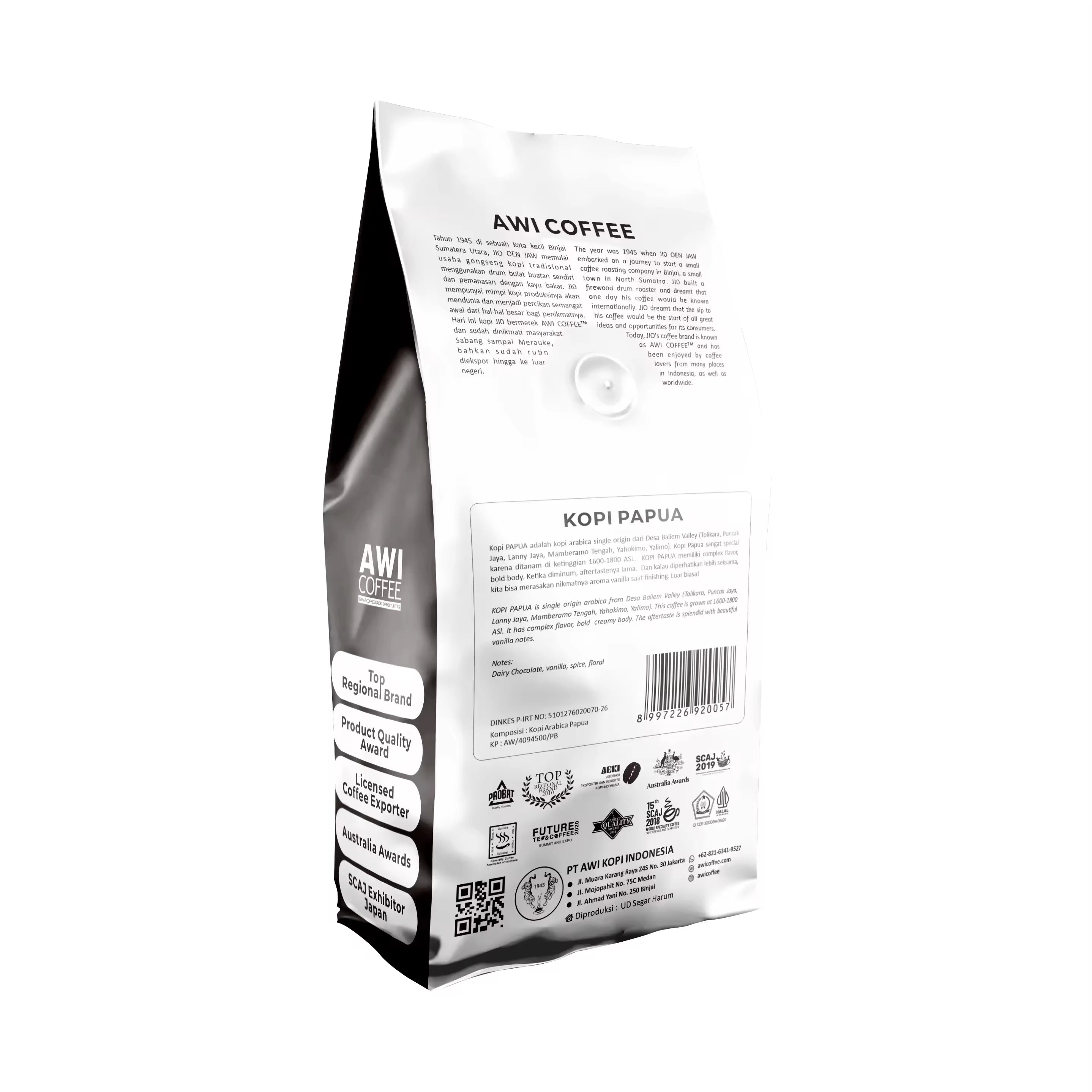 Wholesale Custom Logo Aluminum Foil Classic Coffee Bags Flat Bottom Food Grade Plastic Coffee Beans Packaging Bag with Valve