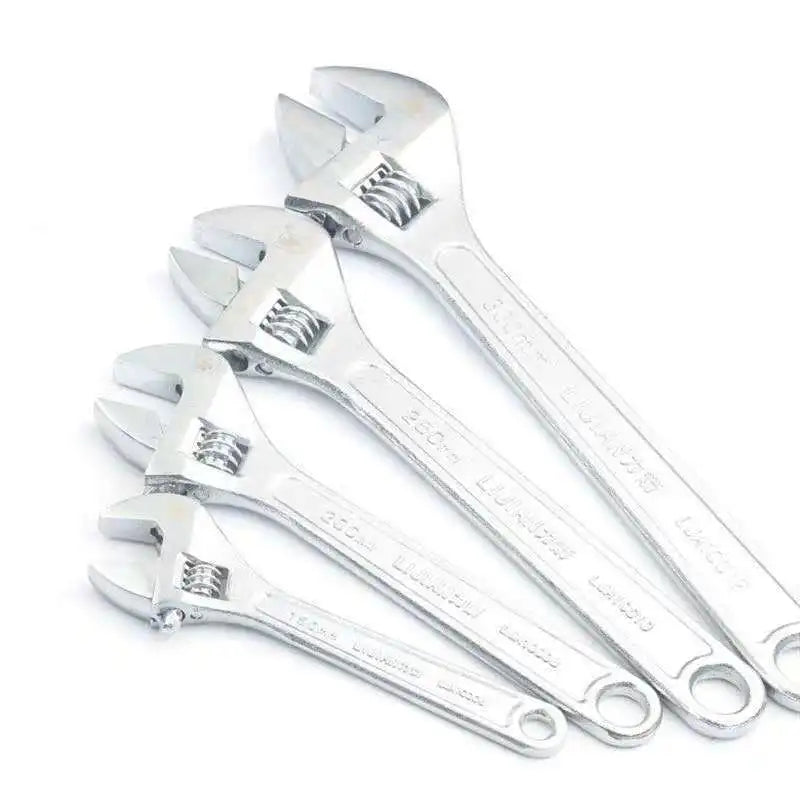 Multifunctional Efficient Strong and Tough Adjustable Wrench Set Anti-Skid Hand Tools with Anti-Skid Packed in Box