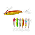 Freshwater Metal Jig Hard Fishing Lures 8g 10g 15g 20g 25g Jigging Lure with Hook Fishing Tackle Jig Lures for Sea Fishing