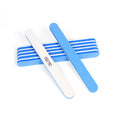 Custom Double-sided 100/180 Grit Nail File Professional Manicure Tool Blue Nail Files